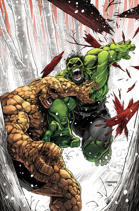 MARVEL: BLACK, WHITE & BLOOD AND GUTS #2 1:50 CREEES LEE VIRGIN VARIANT