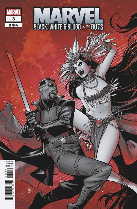 MARVEL: BLACK, WHITE & BLOOD AND GUTS #3 1:25 PACO MEDINA VARIANT