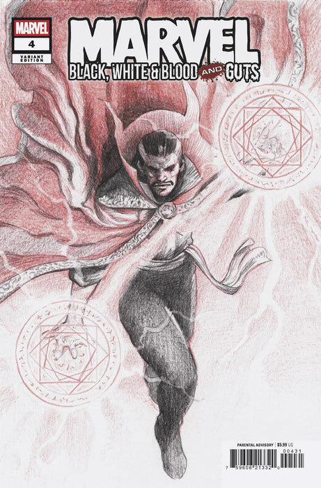 MARVEL: BLACK, WHITE & BLOOD AND GUTS #4 MISTSUHIRO ARITA VARIANT