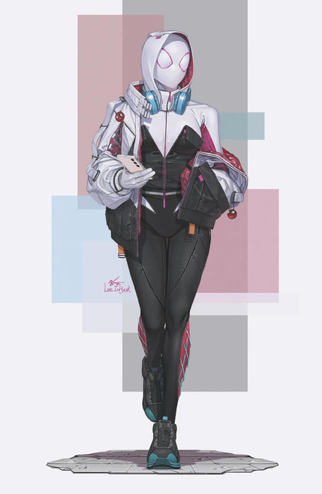 ALL-NEW SPIDER-GWEN: THE GHOST-SPIDER #4 1:50 INHYUK LEE STREET-VERSE VIRGIN VARIANT