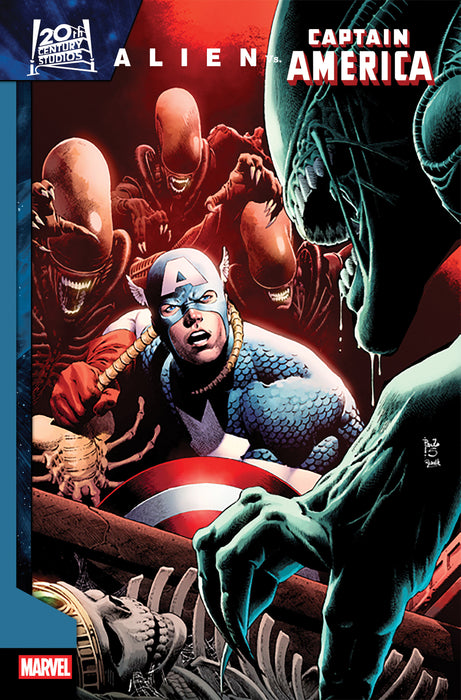 ALIEN VS. CAPTAIN AMERICA #1 1:25 PAULO SIQUEIRA VARIANT