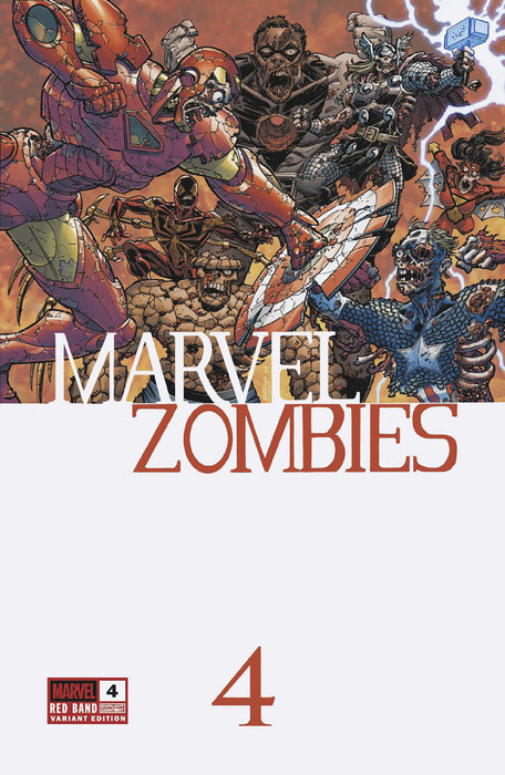 MARVEL ZOMBIES: RED BAND #4 SCOTT KOBLISH RETRO ZOMBIE VARIANT [POLYBAGGED]