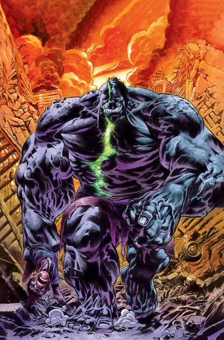 INFERNAL HULK #1 1:100 NIC KLEIN VIRGIN VARIANT