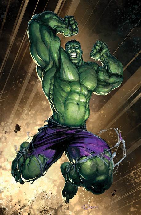 INFERNAL HULK #3 1:50 CLAYTON CRAIN VIRGIN VARIANT