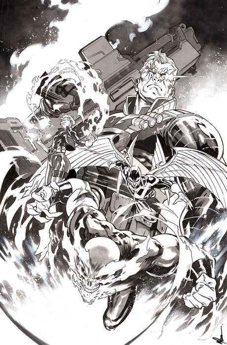 INGLORIOUS X-FORCE #1 1:25 FRANCESCO MANNA RATIO VIRGIN 2ND PRINTING VARIANT