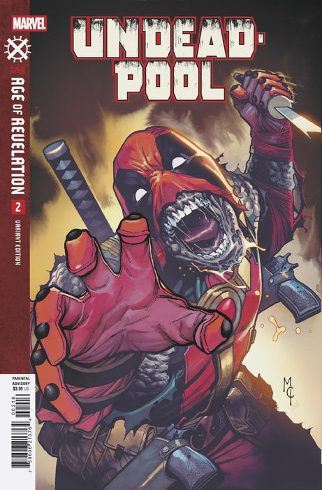 UNDEADPOOL #2 1:25 MARTIN COCCOLO VARIANT [AOR]