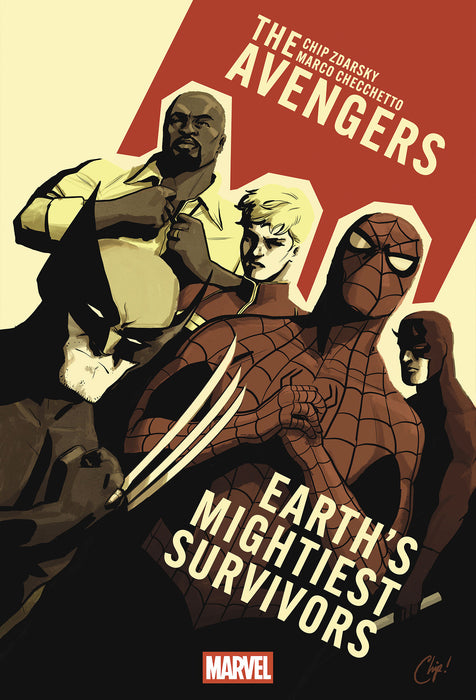 AVENGERS #1 1:200 CHIP ZDARSKY VARIANT