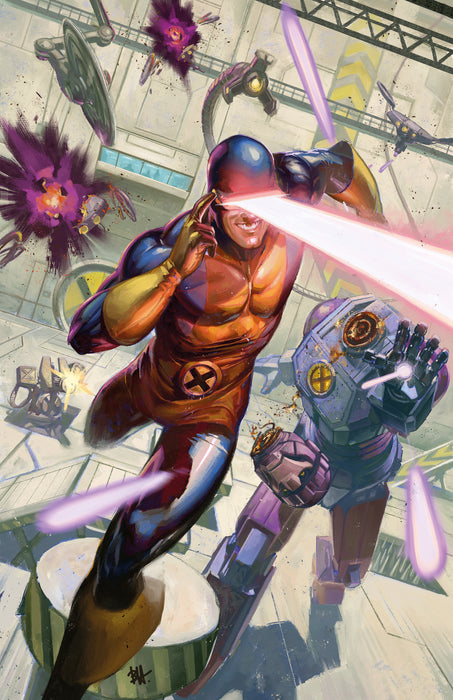 CYCLOPS #3 1:50 BEN HARVEY CYCLOPS VIRGIN VARIANT