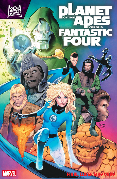 PLANET OF THE APES VS. FANTASTIC FOUR #1 CORY SMITH 2ND PRINTING VARIANT