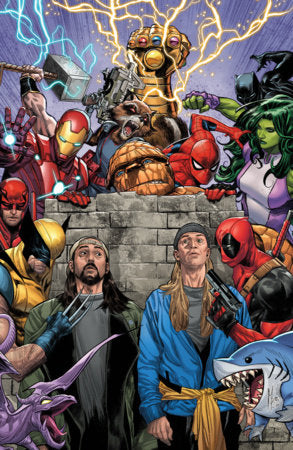 JAY & SILENT BOB: JAYS OF FUTURE PAST #1 1:25 MARCO CHECHHETTO RATIO VIRGIN 2ND PRINTING VARIANT
