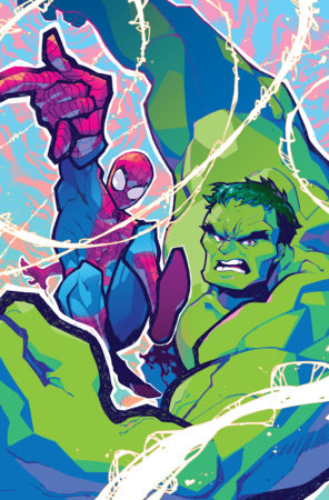 SPIDER-MAN/HULK: FIRE AND BRIMSTONE #1 1:100 ROSE BESCH VIRGIN VARIANT