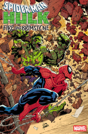 SPIDER-MAN/HULK: FIRE AND BRIMSTONE #1 RYAN STEGMAN VARIANT