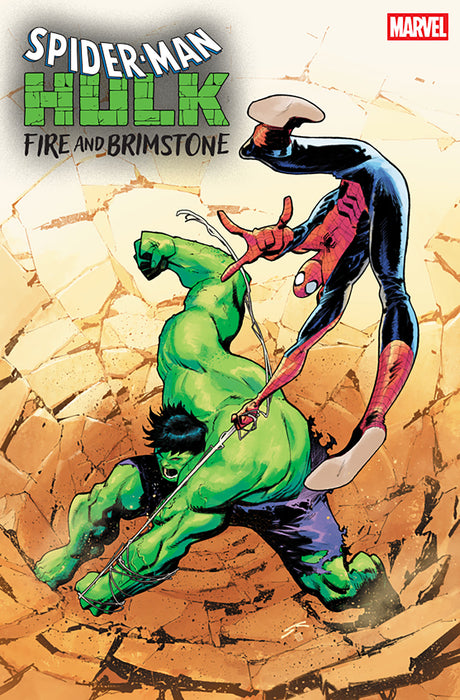 SPIDER-MAN/HULK: FIRE AND BRIMSTONE #3 1:25 SUMIT KUMAR VARIANT