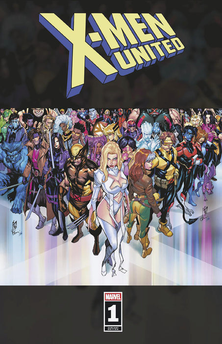 X-MEN UNITED #1 1:25 STEFANO CASELLI RATIO 2ND PRINTING VARIANT