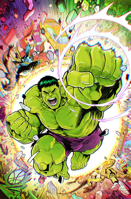HULK: SMASH EVERYTHING #1 1:25 LUCIANO VECCHIO RATIO VIRGIN 2ND PRINTING VARIANT