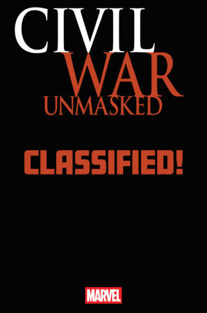 CIVIL WAR: UNMASKED #2 1:50 CLASSIFIED ARTIST MAGIC: THE GATHERING VIRGIN VARIANT