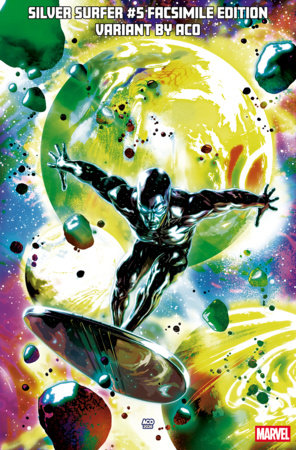 SILVER SURFER #5 FACSIMILE EDITION 1:25 ACO VARIANT