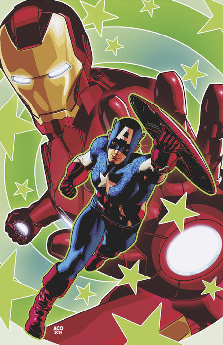 IRON MAN (2026) #2 1:25 ACO RATIO VIRGIN 2ND PRINTING VARIANT