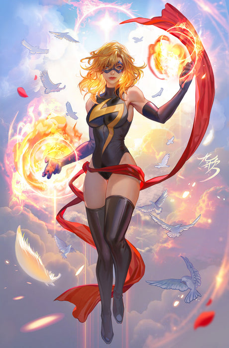 CAPTAIN MARVEL: DARK PAST #1 1:25 FANYANG RATIO VIRGIN 2ND PRINTING VARIANT