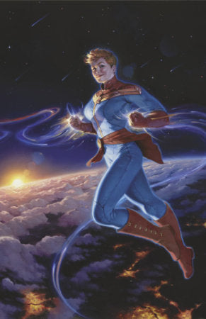 CAPTAIN MARVEL: DARK PAST #3 1:50 VICTOR ADAME MINGUEZ MAGIC: THE GATHERING VIRGIN VARIANT