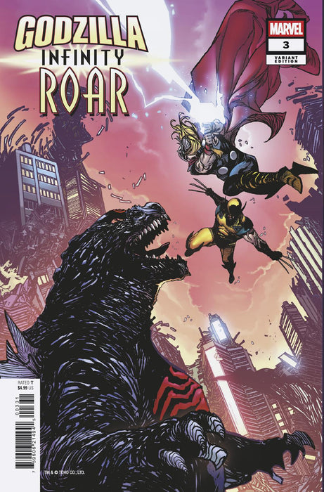 GODZILLA: INFINITY ROAR #3 VON RANDALL VARIANT
