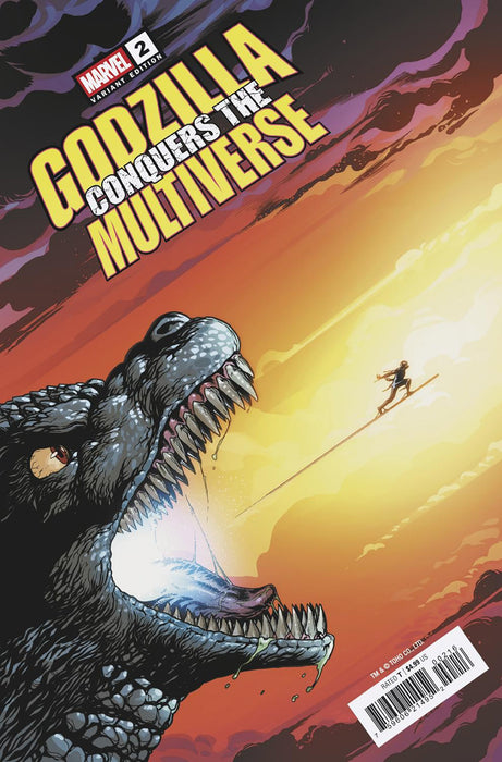 GODZILLA CONQUERS THE MULTIVERSE #2 1:25 PERE PEREZ VARIANT