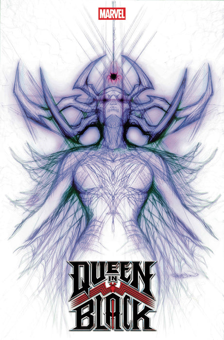 QUEEN IN BLACK #1 PATRICK GLEASON HELA WHITE WEBHEAD VARIANT