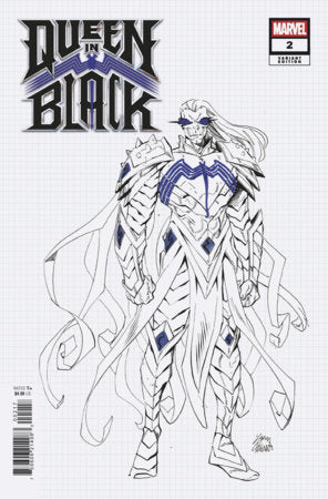 QUEEN IN BLACK #2 1:10 RYAN STEGMAN DESIGN VARIANT [QIB]