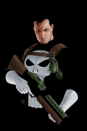 PUNISHER (2026) #1 JOHN TYLER CHRISTOPHER NEGATIVE SPACE VIRGIN VARIANT