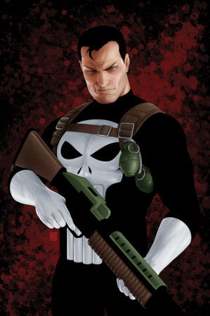 Punisher (2026) #1 John Tyler Christopher Negative Space Virgin 2ND Printing Variant cover