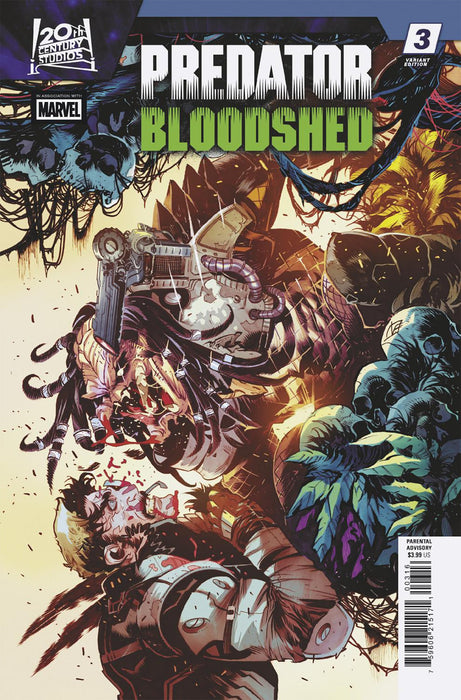 PREDATOR: BLOODSHED #3 1:25 FEDERICO VICENTINI VARIANT