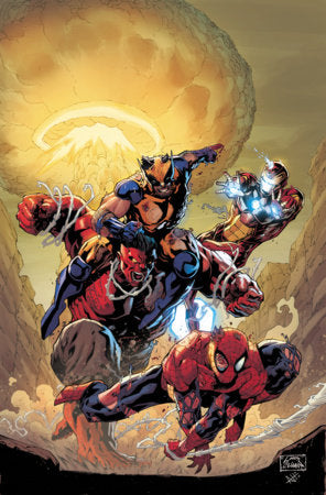 AVENGERS: ARMAGEDDON #1 1:25 RYAN STEGMAN RATIO VIRGIN 2ND PRINTING VARIANT