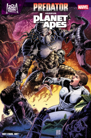 PREDATOR VS. THE PLANET OF THE APES #1 1:25 CARLOS MAGNO VARIANT