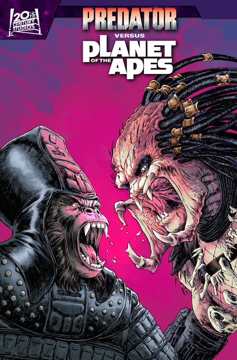 PREDATOR VS. THE PLANET OF THE APES #2 DAVE WACHTER VARIANT