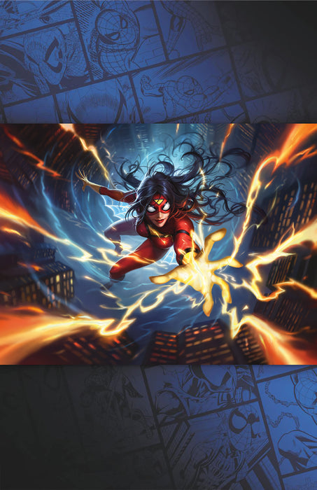 AMAZING SPIDER-MAN: SPIDER-VERSITY #2 1:50 JUSTYNA DURA MAGIC: THE GATHERING VIRGIN VARIANT