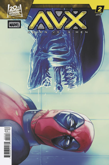 ALIEN VS. X-MEN #2 1:25 NIMIT MALAVIA VARIANT