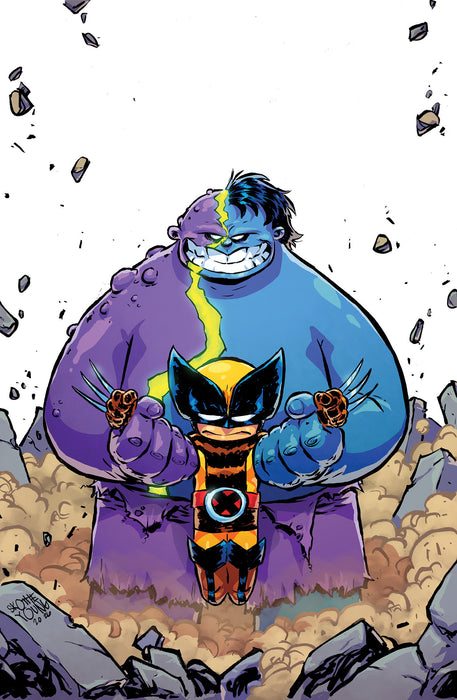 INFERNAL HULK VS. WOLVERINE #1 1:50 SKOTTIE YOUNG VIRGIN VARIANT