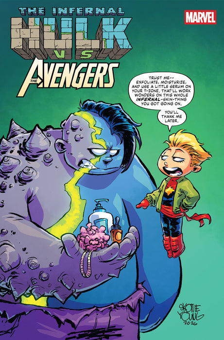 INFERNAL HULK VS. AVENGERS #1 COVER B SKOTTIE YOUNG VARIANT