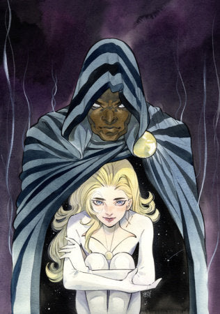 QUEEN IN BLACK: DEFENDERS OF LIGHT AND DARK #1 1:50 PEACH MOMOKO VIRGIN VARIANT [QIB]