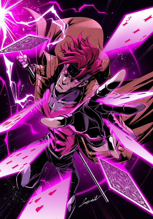 GAMBIT: WANTED #2 1:50 GODTAIL GAMBIT VIRGIN VARIANT