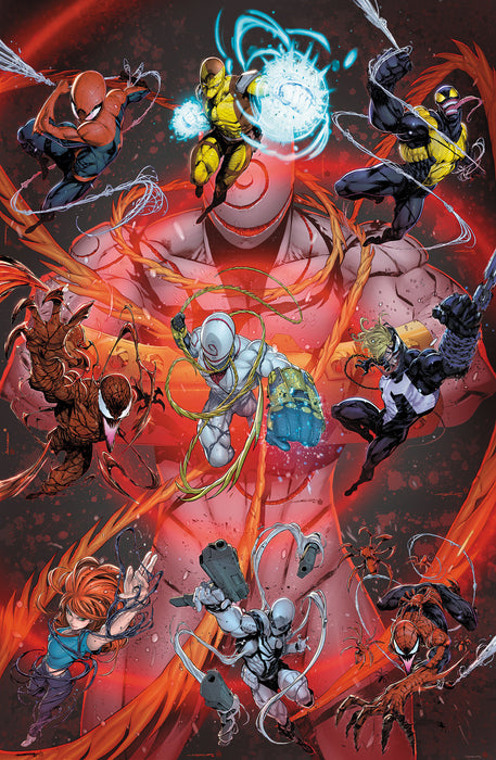 AMAZING SPIDER-MAN/VENOM: DEATH SPIRAL - BODY COUNT #1 1:100 IBAN COELLO COMPLETE DEATH SPIRAL VIRGIN VARIANT [DS]