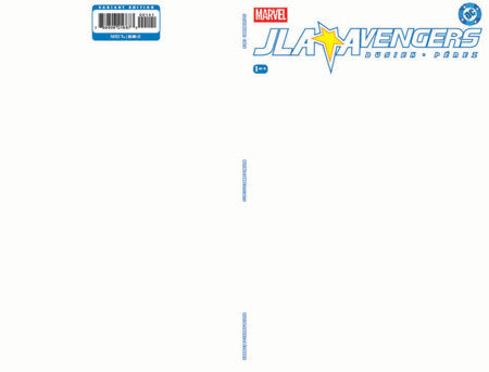 JLA/AVENGERS #1 FACSIMILE EDITION BLANK COVER VARIANT