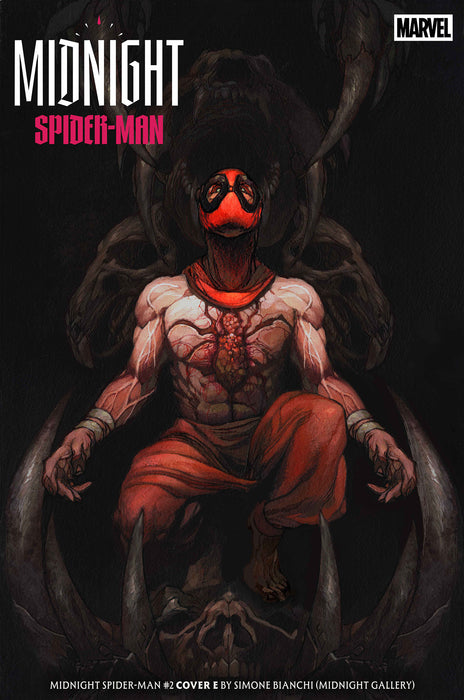 MIDNIGHT SPIDER-MAN #2 COVER E SIMONE BIANCHI MIDNIGHT GALLERY 1:25 VARIANT
