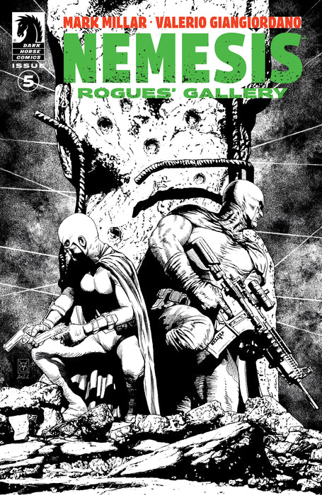 Nemesis: Rogues' Gallery #5 (CVR B) (B&W) (Valerio Giangiordano)