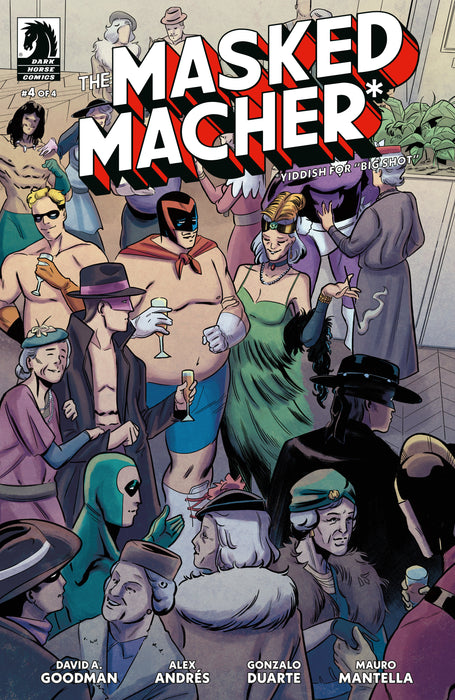 The Masked Macher #4 (CVR A) (Alex Andrés)