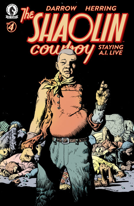 Shaolin Cowboy: Staying A.I.Live #4 (CVR B) (1:15) (Paul Chadwick)