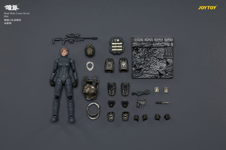 Dark Source Steel Ride Corps Scout Mist 1/25 Scale Action Figure