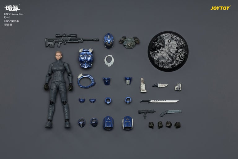 Dark Source UNSC Assaulter Fjord 1/25 Scale Action Figure