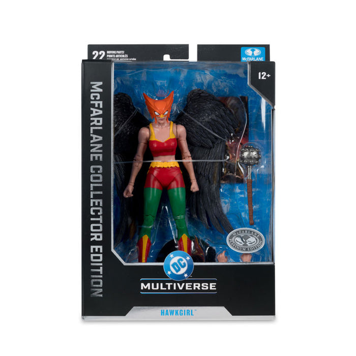 DC McFarlane Collector Edition Wave 15 Hawkgirl Kendra Saunders #63 7-Inch Scale Action Figure (Platinum Chase Variant)