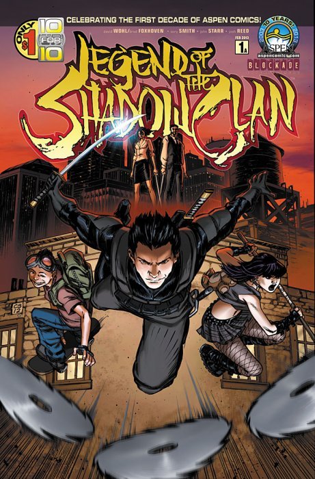 Legend of the Shadow Clan (2013) #1 (Direct Market Cover)